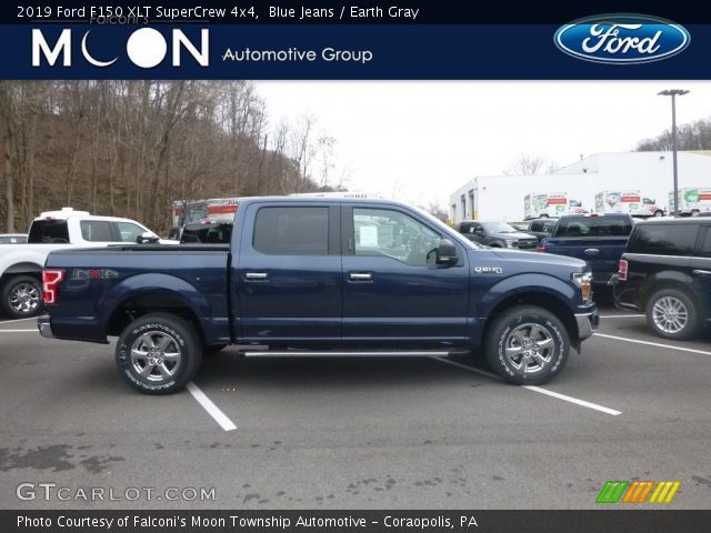 2019 Ford F150 XLT SuperCrew 4x4 in Blue Jeans