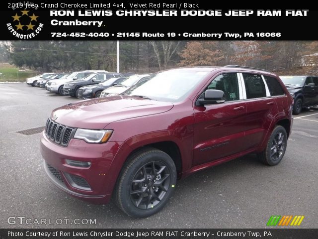 2019 Jeep Grand Cherokee Limited 4x4 in Velvet Red Pearl