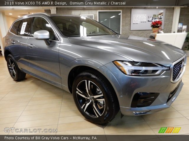 2018 Volvo XC60 T6 AWD R Design in Osmium Grey Metallic