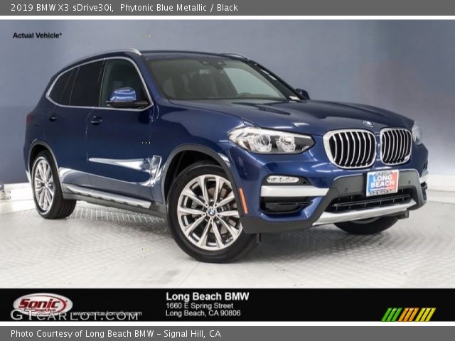 2019 BMW X3 sDrive30i in Phytonic Blue Metallic