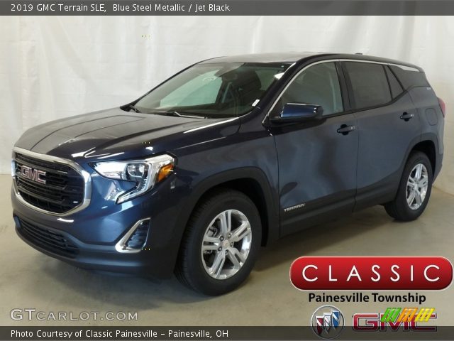 2019 GMC Terrain SLE in Blue Steel Metallic