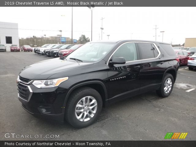 2019 Chevrolet Traverse LS AWD in Mosaic Black Metallic