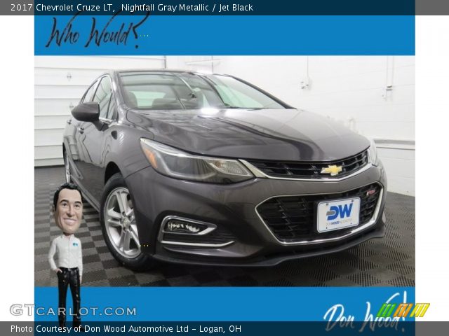 2017 Chevrolet Cruze LT in Nightfall Gray Metallic