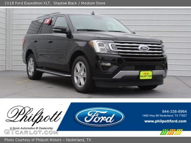 2018 Ford Expedition XLT in Shadow Black