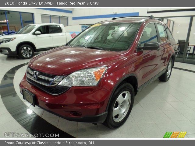 2010 Honda CR-V LX AWD in Tango Red Pearl