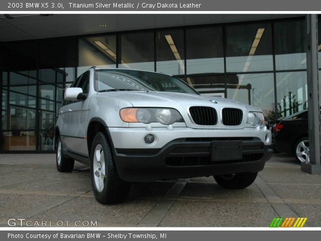 2003 BMW X5 3.0i in Titanium Silver Metallic