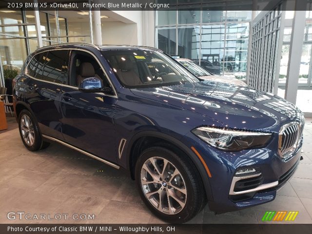 2019 BMW X5 xDrive40i in Phytonic Blue Metallic