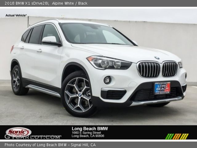 2018 BMW X1 sDrive28i in Alpine White