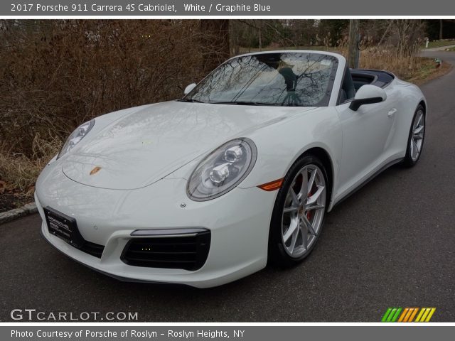 2017 Porsche 911 Carrera 4S Cabriolet in White