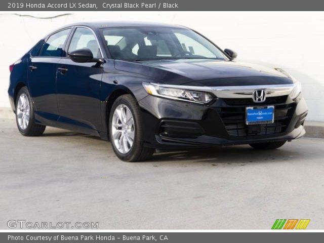 2019 Honda Accord LX Sedan in Crystal Black Pearl