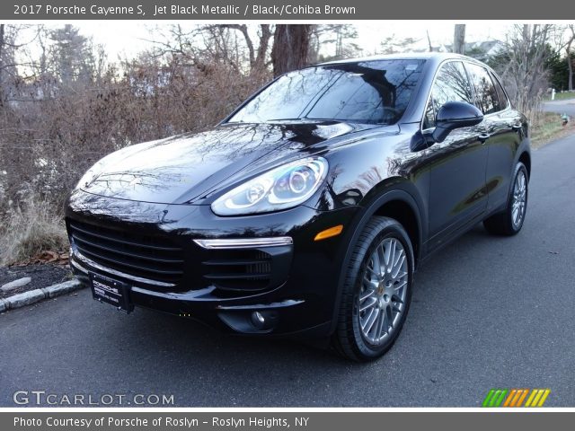 2017 Porsche Cayenne S in Jet Black Metallic