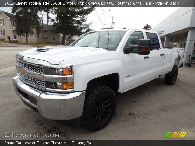 2019 Chevrolet Silverado 2500HD Work Truck Crew Cab 4WD in Summit White