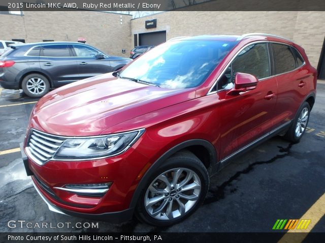 2015 Lincoln MKC AWD in Ruby Red Metallic