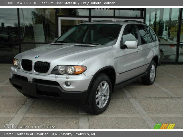 2006 BMW X5 3.0i in Titanium Silver Metallic
