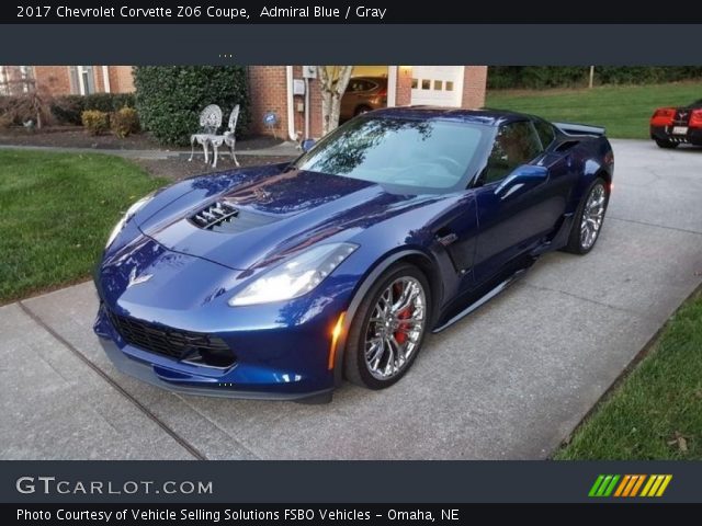 2017 Chevrolet Corvette Z06 Coupe in Admiral Blue