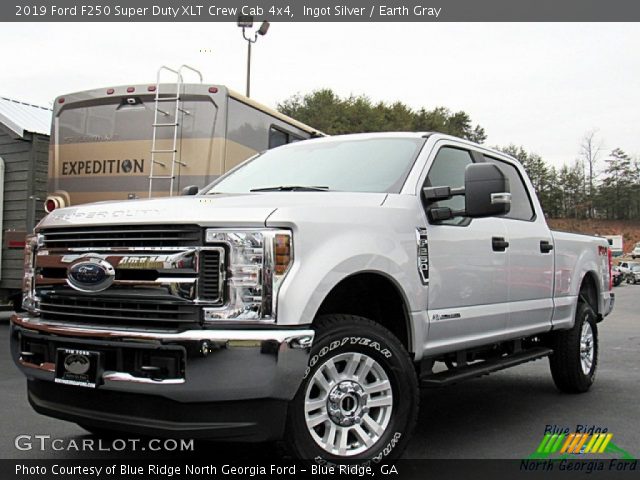 2019 Ford F250 Super Duty XLT Crew Cab 4x4 in Ingot Silver