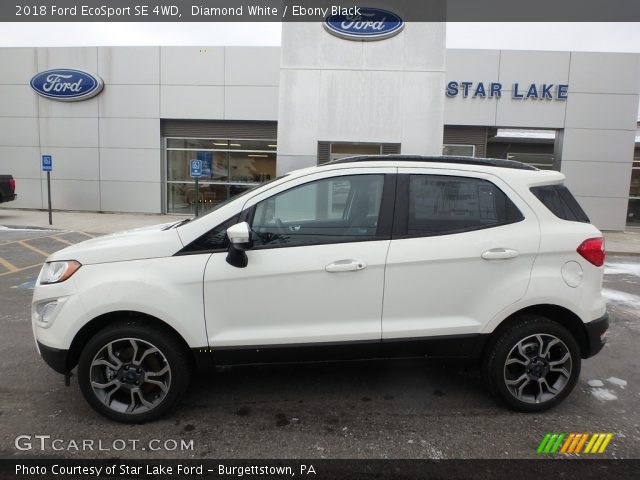 2018 Ford EcoSport SE 4WD in Diamond White
