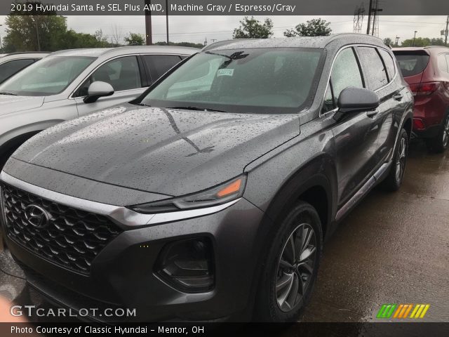 2019 Hyundai Santa Fe SEL Plus AWD in Machine Gray