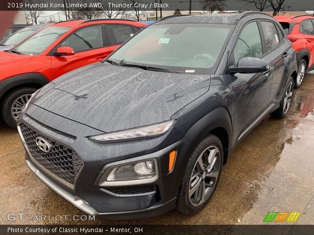 2019 Hyundai Kona Limited AWD in Thunder Gray