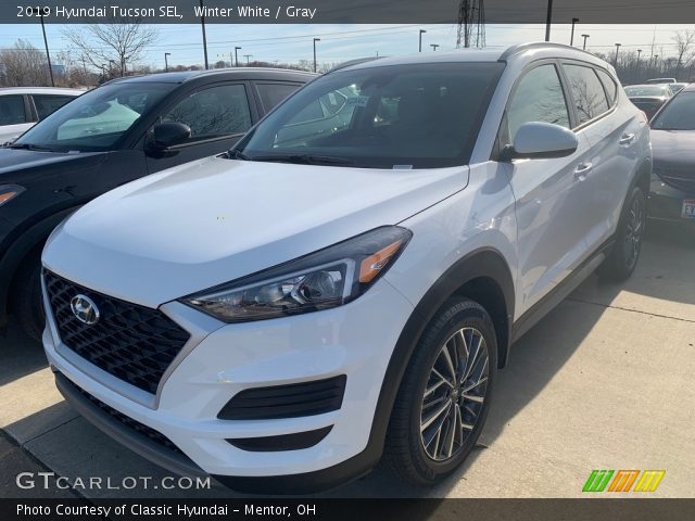2019 Hyundai Tucson SEL in Winter White