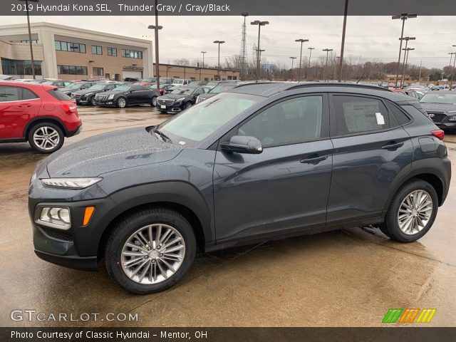 2019 Hyundai Kona SEL in Thunder Gray