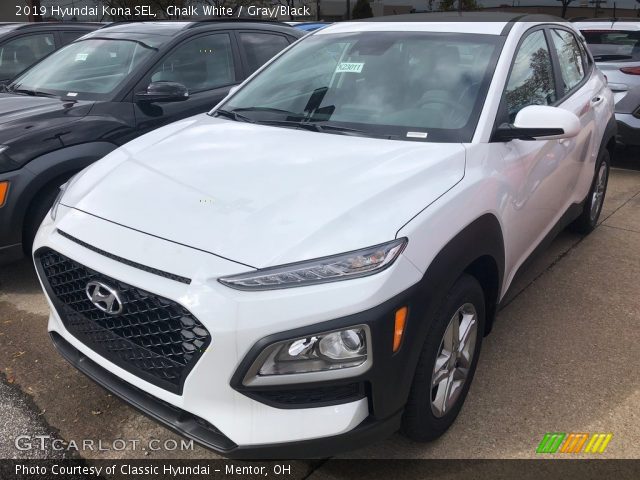 2019 Hyundai Kona SEL in Chalk White