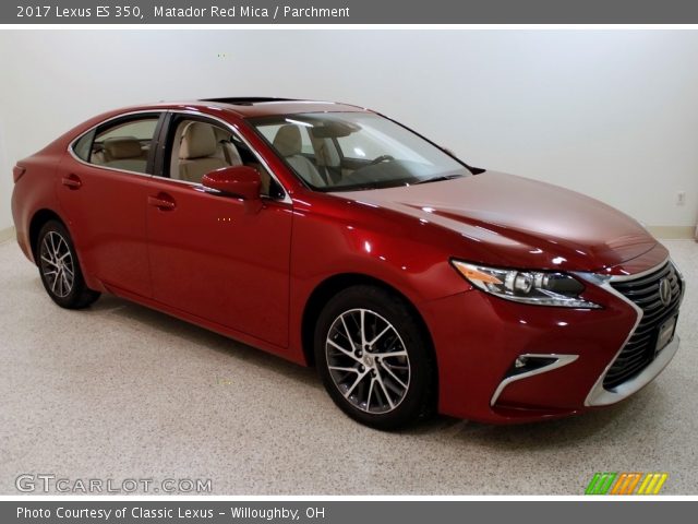 2017 Lexus ES 350 in Matador Red Mica