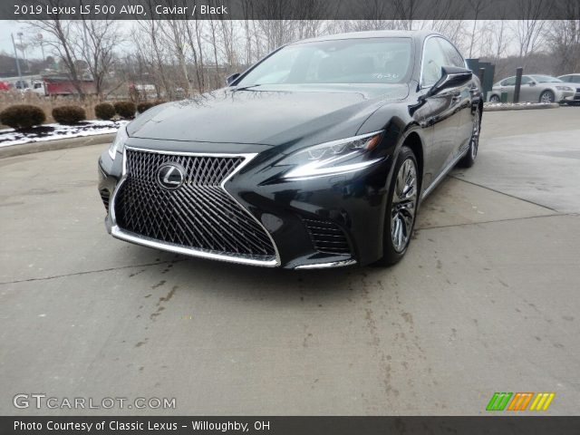 2019 Lexus LS 500 AWD in Caviar