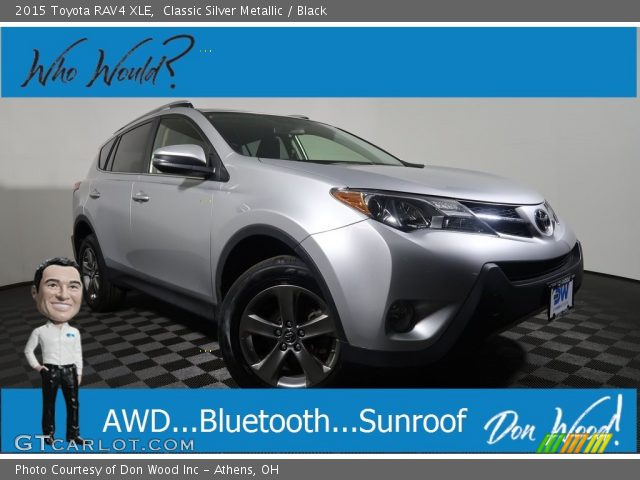 2015 Toyota RAV4 XLE in Classic Silver Metallic