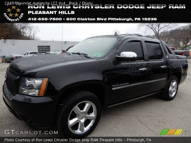 2013 Chevrolet Avalanche LTZ 4x4 in Black