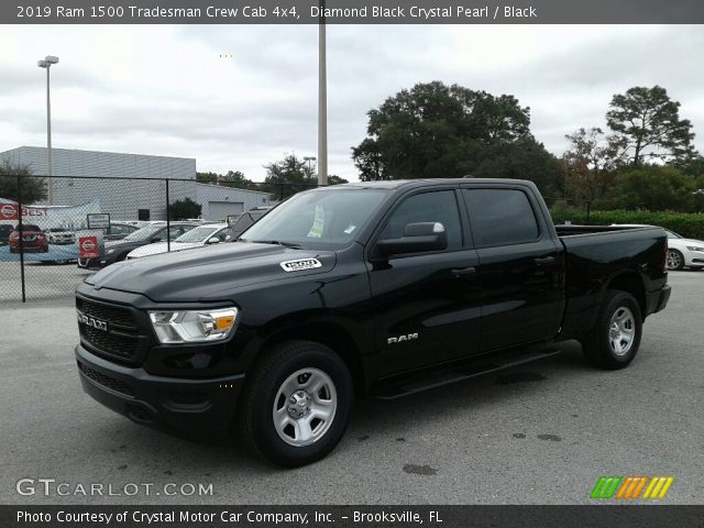 2019 Ram 1500 Tradesman Crew Cab 4x4 in Diamond Black Crystal Pearl