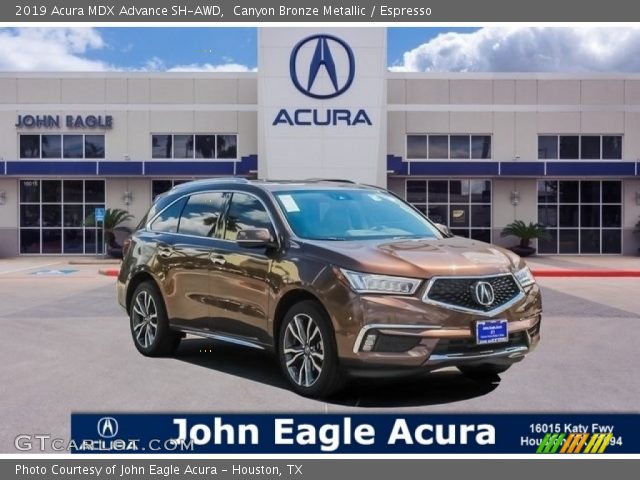 2019 Acura MDX Advance SH-AWD in Canyon Bronze Metallic