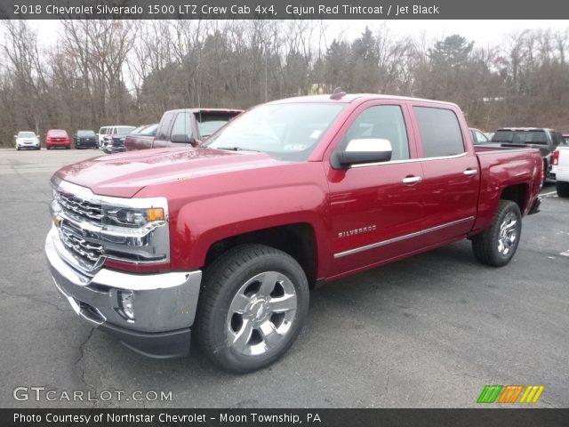 2018 Chevrolet Silverado 1500 LTZ Crew Cab 4x4 in Cajun Red Tintcoat