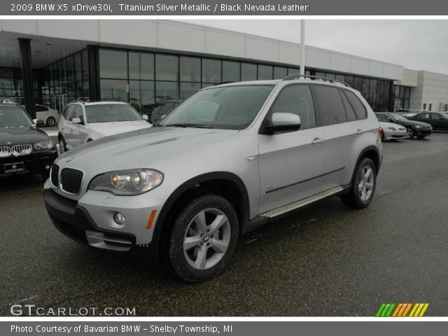 2009 BMW X5 xDrive30i in Titanium Silver Metallic