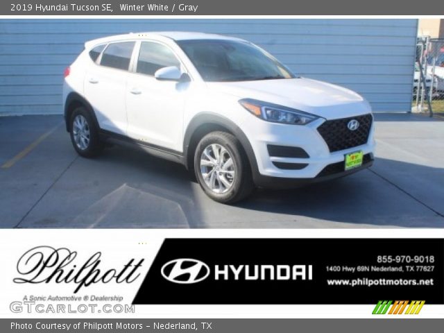 2019 Hyundai Tucson SE in Winter White
