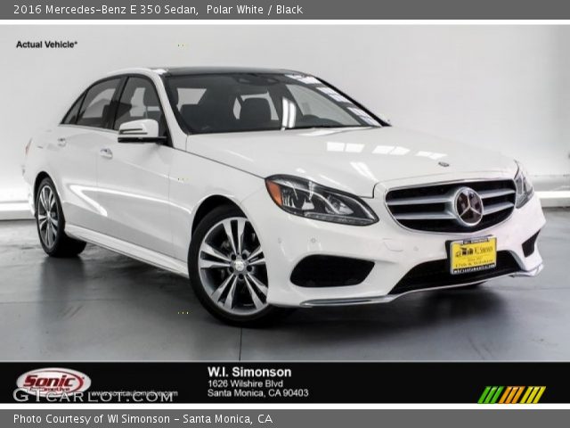 2016 Mercedes-Benz E 350 Sedan in Polar White
