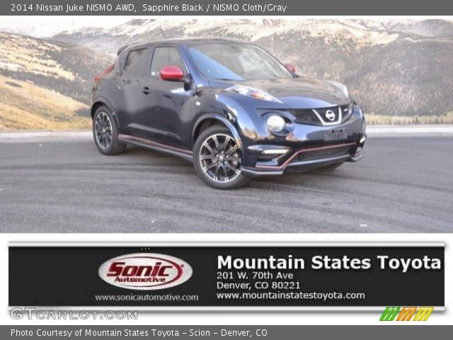 2014 Nissan Juke NISMO AWD in Sapphire Black