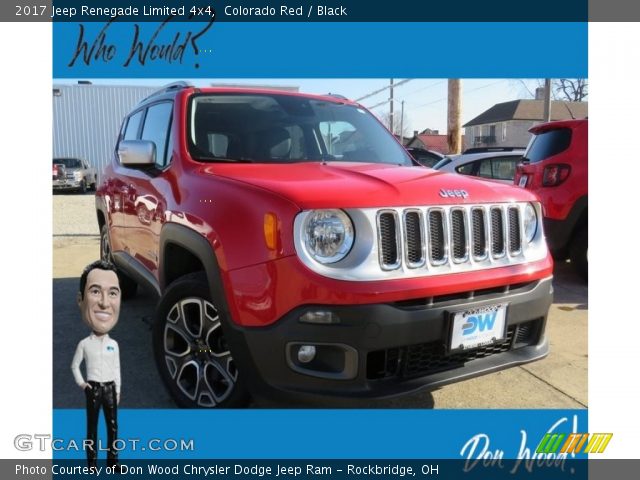 2017 Jeep Renegade Limited 4x4 in Colorado Red