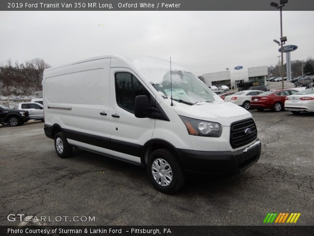 2019 Ford Transit Van 350 MR Long in Oxford White