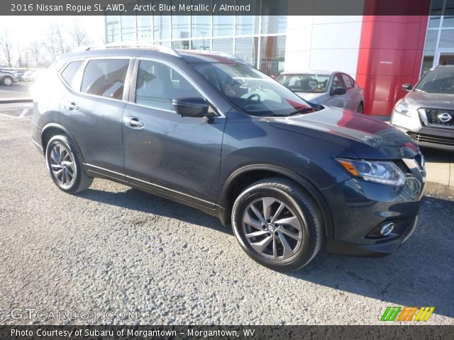 2016 Nissan Rogue SL AWD in Arctic Blue Metallic