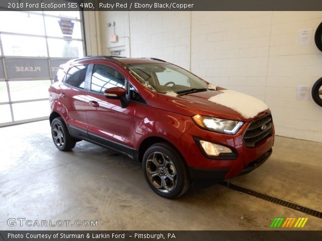 2018 Ford EcoSport SES 4WD in Ruby Red