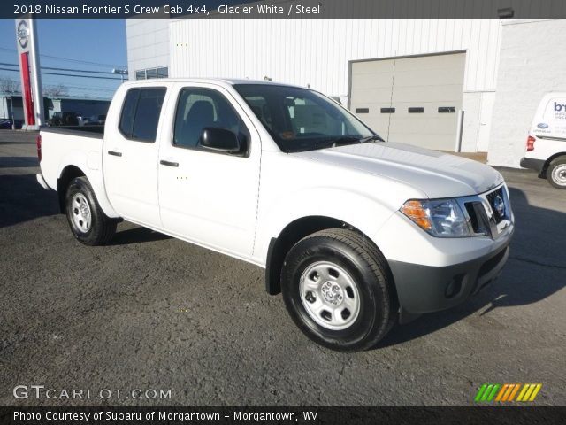 2018 Nissan Frontier S Crew Cab 4x4 in Glacier White