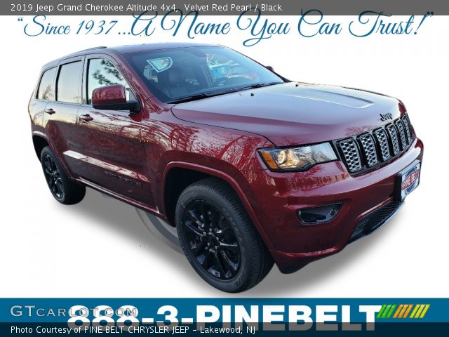 2019 Jeep Grand Cherokee Altitude 4x4 in Velvet Red Pearl