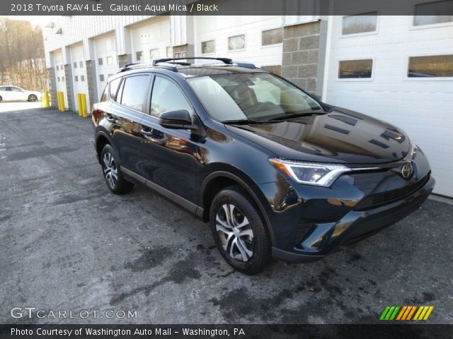 2018 Toyota RAV4 LE in Galactic Aqua Mica