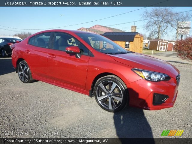 2019 Subaru Impreza 2.0i Sport 4-Door in Lithium Red Pearl