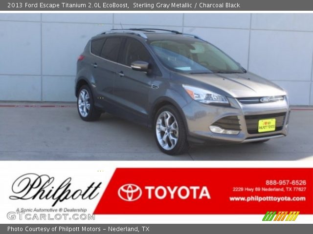 2013 Ford Escape Titanium 2.0L EcoBoost in Sterling Gray Metallic