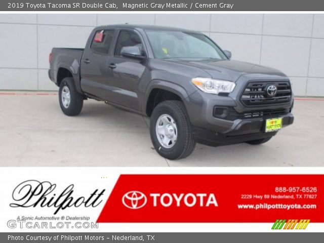 2019 Toyota Tacoma SR Double Cab in Magnetic Gray Metallic