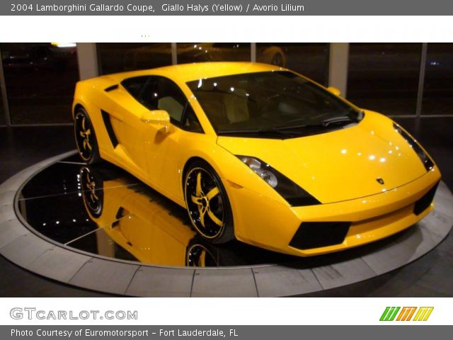 2004 Lamborghini Gallardo Coupe in Giallo Halys (Yellow)
