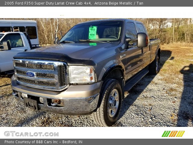 2005 Ford F350 Super Duty Lariat Crew Cab 4x4 in Arizona Beige Metallic