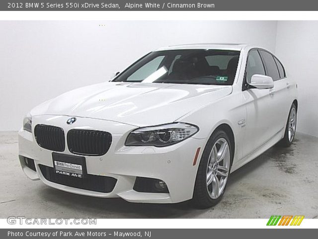 2012 BMW 5 Series 550i xDrive Sedan in Alpine White